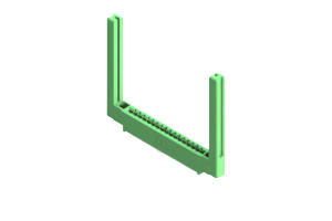 337-016-544-658 - EDAC Card Edge Connector
